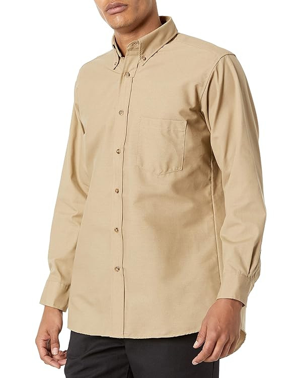 Red Kap Men's Poplin Dress Shirt | Amazon (US)
