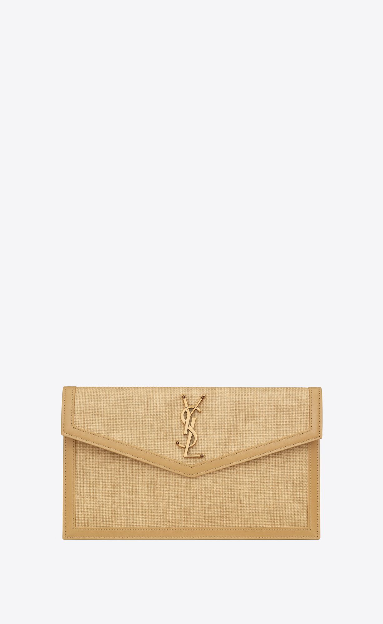 Small envelope pouch with a flap decorated WITH THE CASSANDRE. | Saint Laurent Inc. (Global)