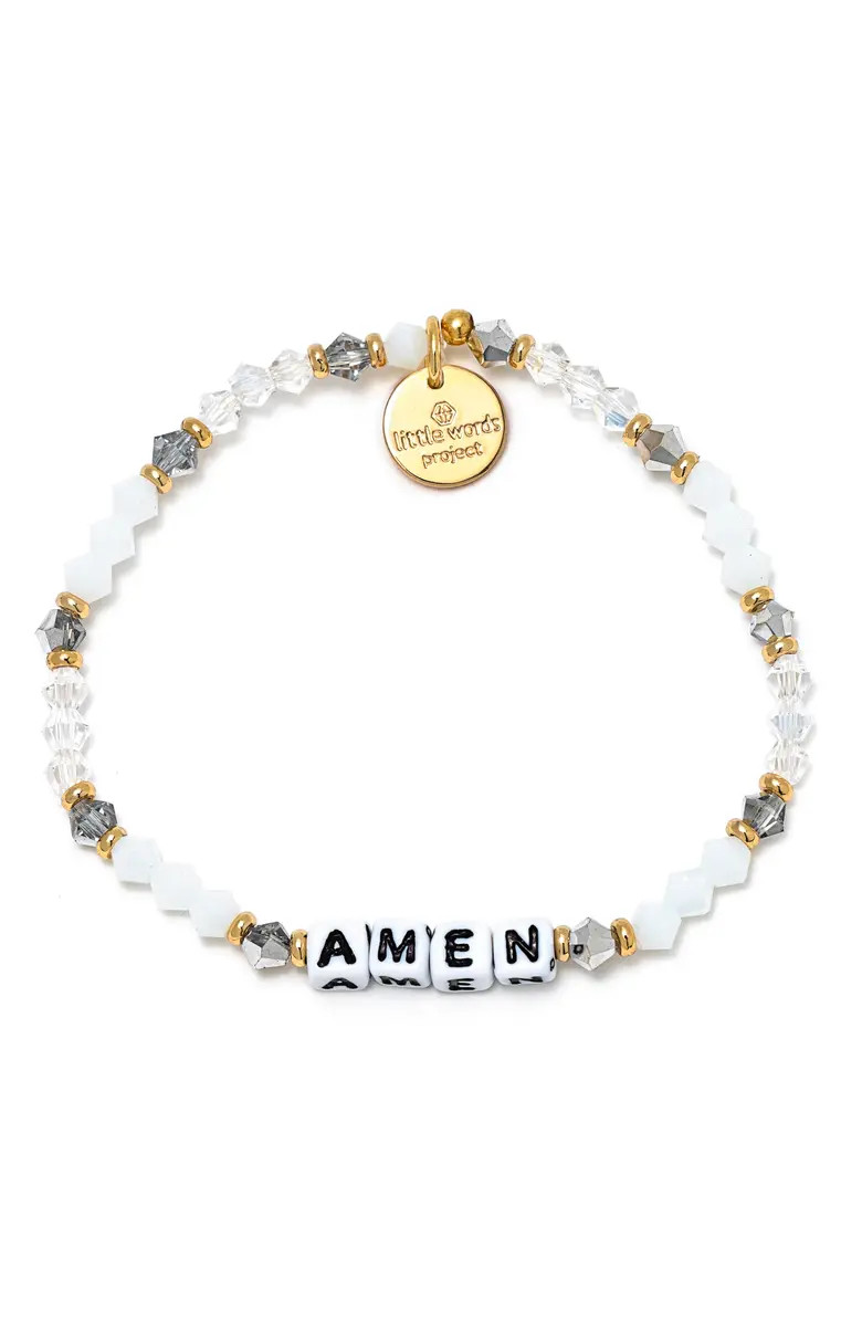 Little Words Project Amen Beaded Bracelet | Nordstrom | Nordstrom