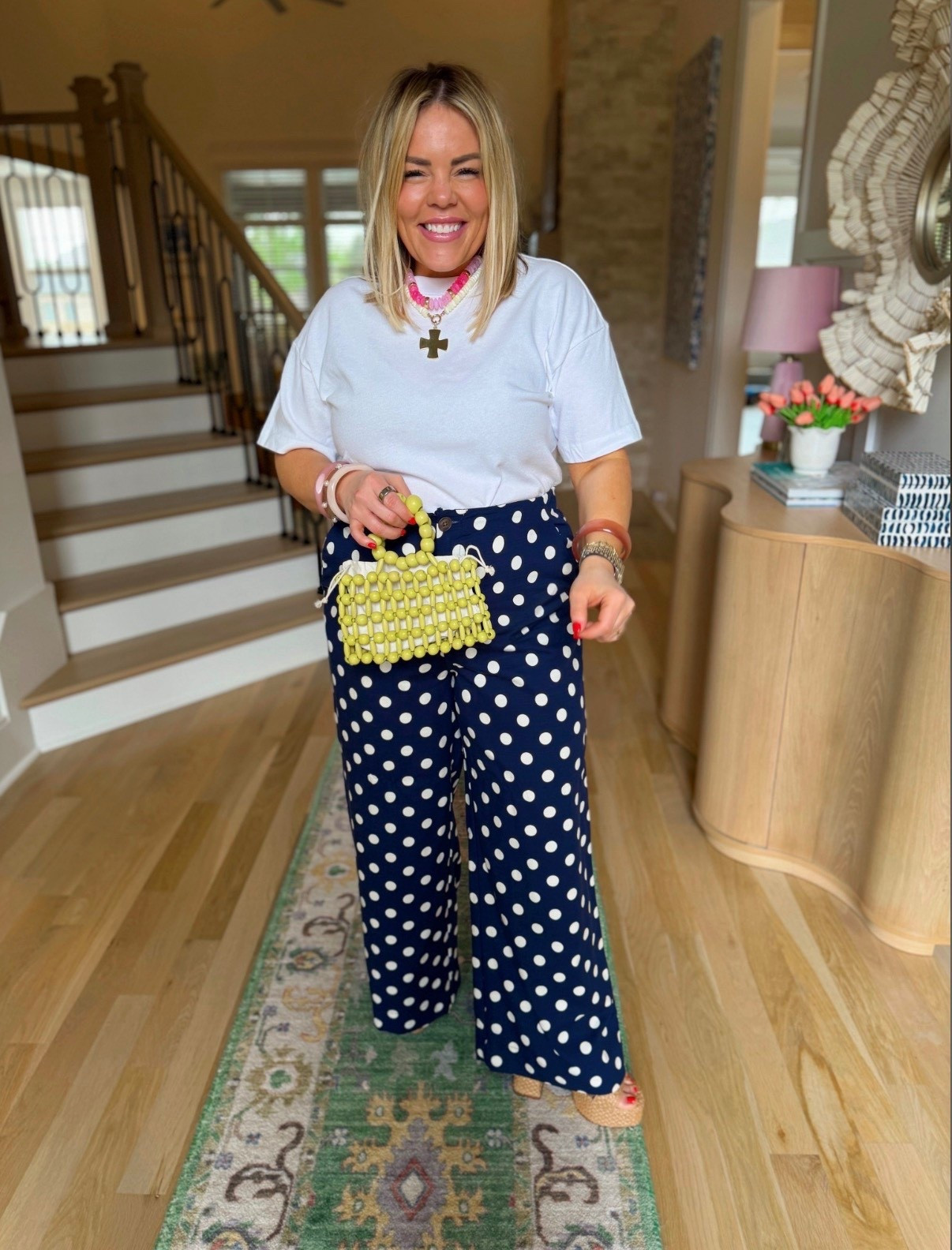 Target has been nailing it with their new arrivals! These polka dot linen trousers are so perfect for spring/summer💙

#LTKgrwm #LTKSeasonal #LTKootd
