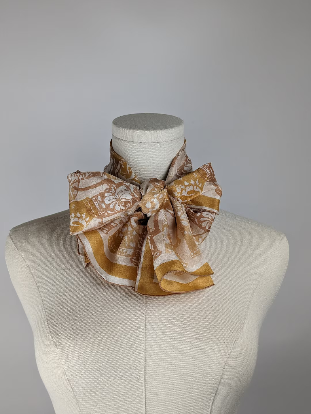 Vintage Sheer Scarf by Vera Neumann, Pure Silk, Handrolled, Made in Japan, Coffee Pot, Tea Pot, T... | Etsy (US)