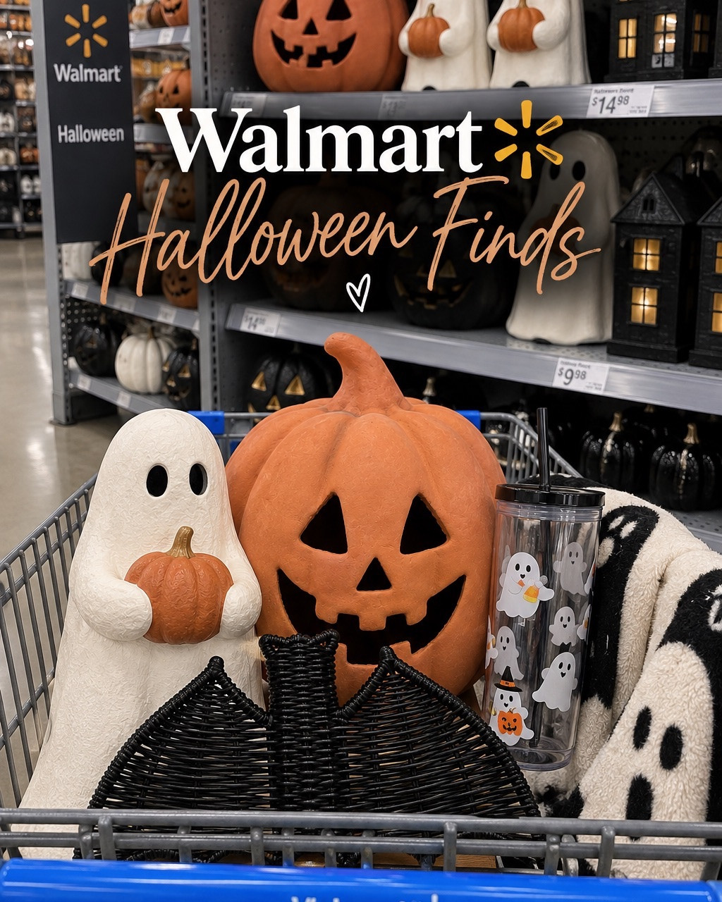 Walmart Halloween finds are SO good this year 👻🎃🖤 I found the cutest spooky decor—from ghost finds and jack-o’-lanterns to Halloween drinkware and woven accents. These look way more expensive than they are! Sharing all my favorite Walmart Halloween decor finds before the good stuff sells out. 🛒✨

#WalmartFinds #WalmartHalloween #HalloweenDecor #HalloweenFinds #WalmartHome #FallDecor #SpookySeason #Halloween2026 #AffordableHomeDecor 

#LTKxWalmart

#LTKSaleAlert #LTKSeasonal #LTKHome