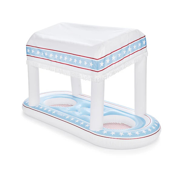 Floating Cabana Bar Red, White & Blue | FUNBOY