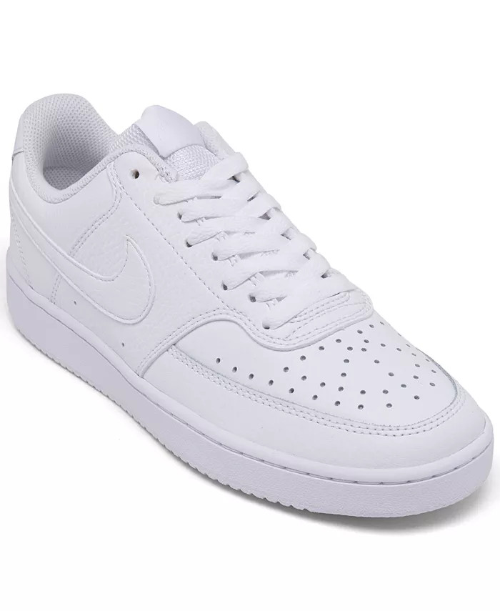 Women's Court Vision Low Casual Sneakers from Finish Line | Macy's
