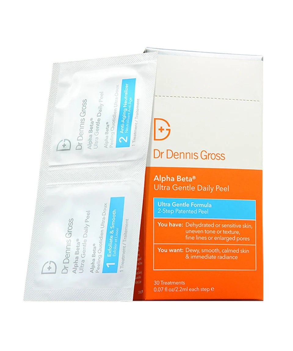 Dr. Dennis Gross Skincare | Ultra Gentle Daily Peel (30 pack) | Dr Dennis Gross