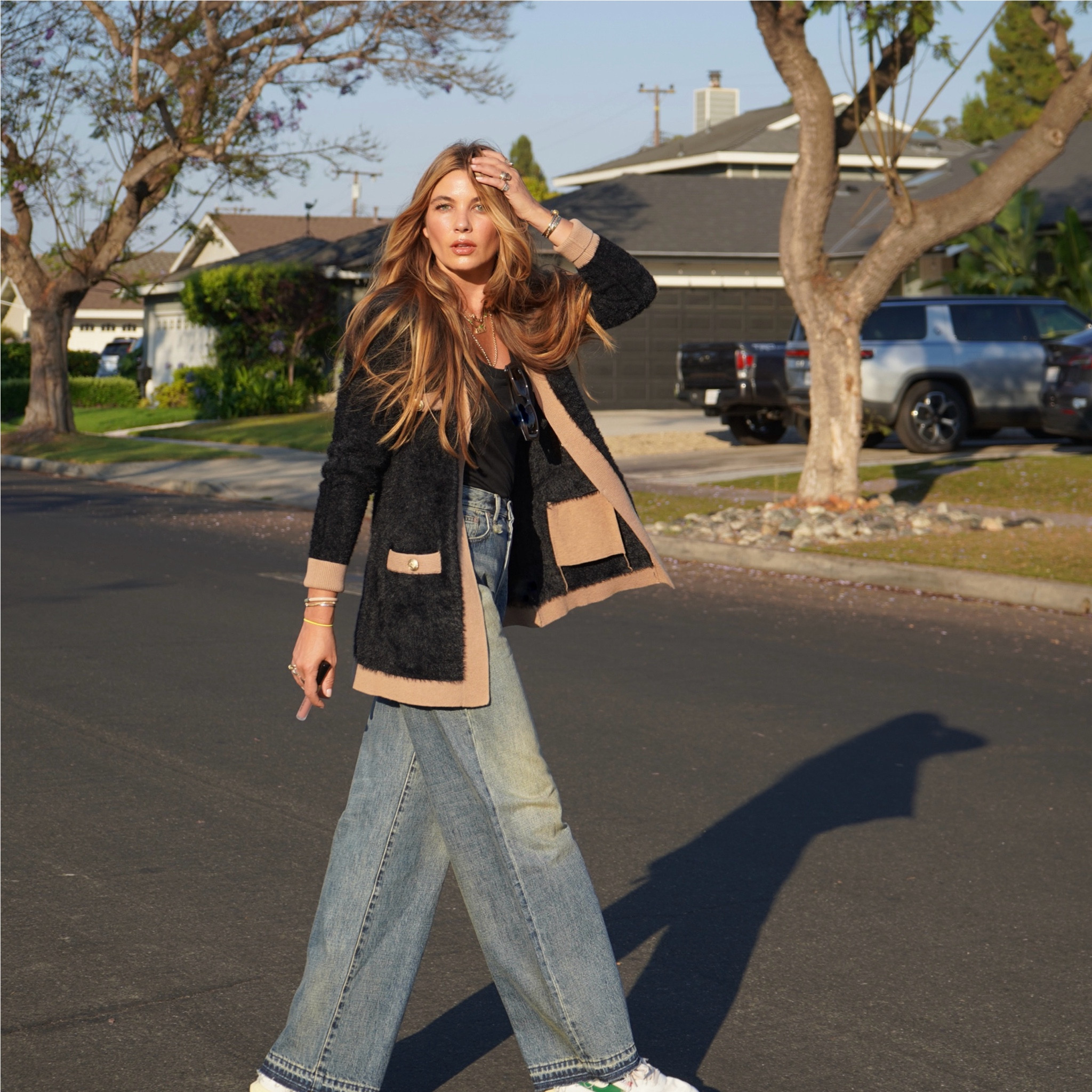 Four looks featuring exactly what I picked up at the Nordstrom Sale🌞 I like to invest in timeless classics that I can wear for years to come…goal achieved with these pieces. 
Sizing:
Look 1: Cardigan M, tank S, jeans: 25, shoes: TTS
Look 2: set size M, shoes run large. 
Look 3: Dress XS (might exchange for a small), shoes TTS
Look 4: coat 6, blouse M, jeans 26, booties TTS 
Lips: Trish McEvoy set 👄💕


#LTKxNSale #LTKBeauty #LTKStyleTip