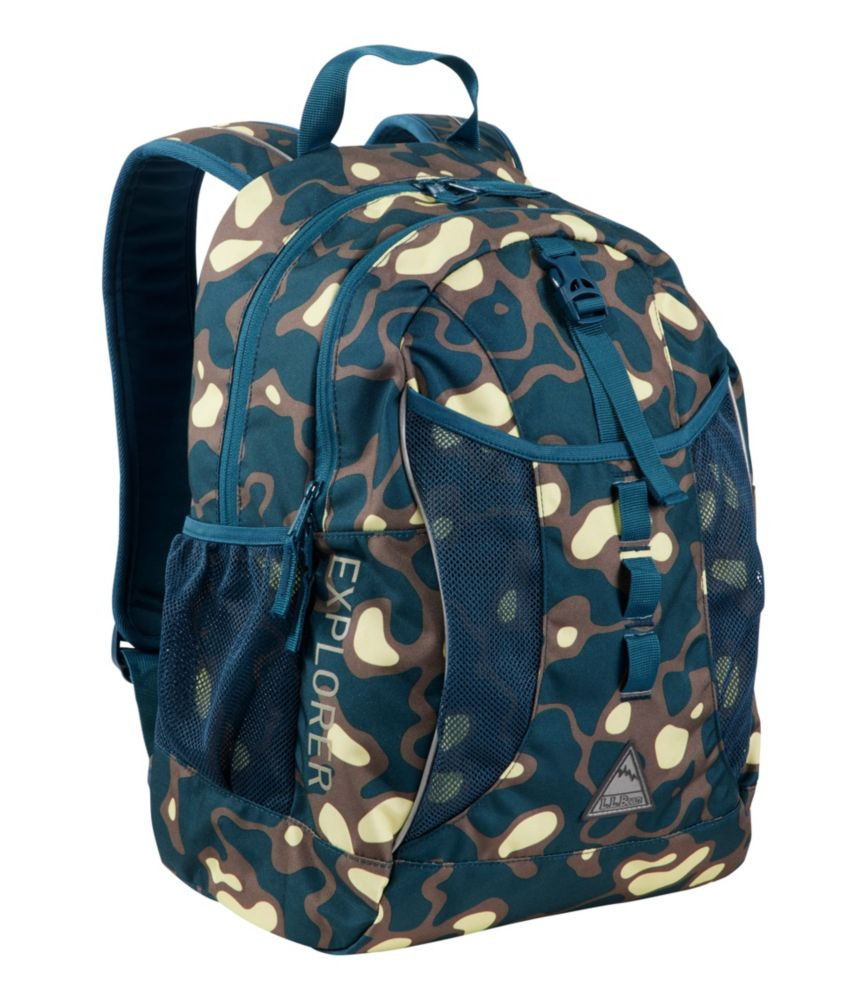 Bean's Explorer Backpack, 25L, Print | School Backpacks at L.L.Bean | L.L. Bean