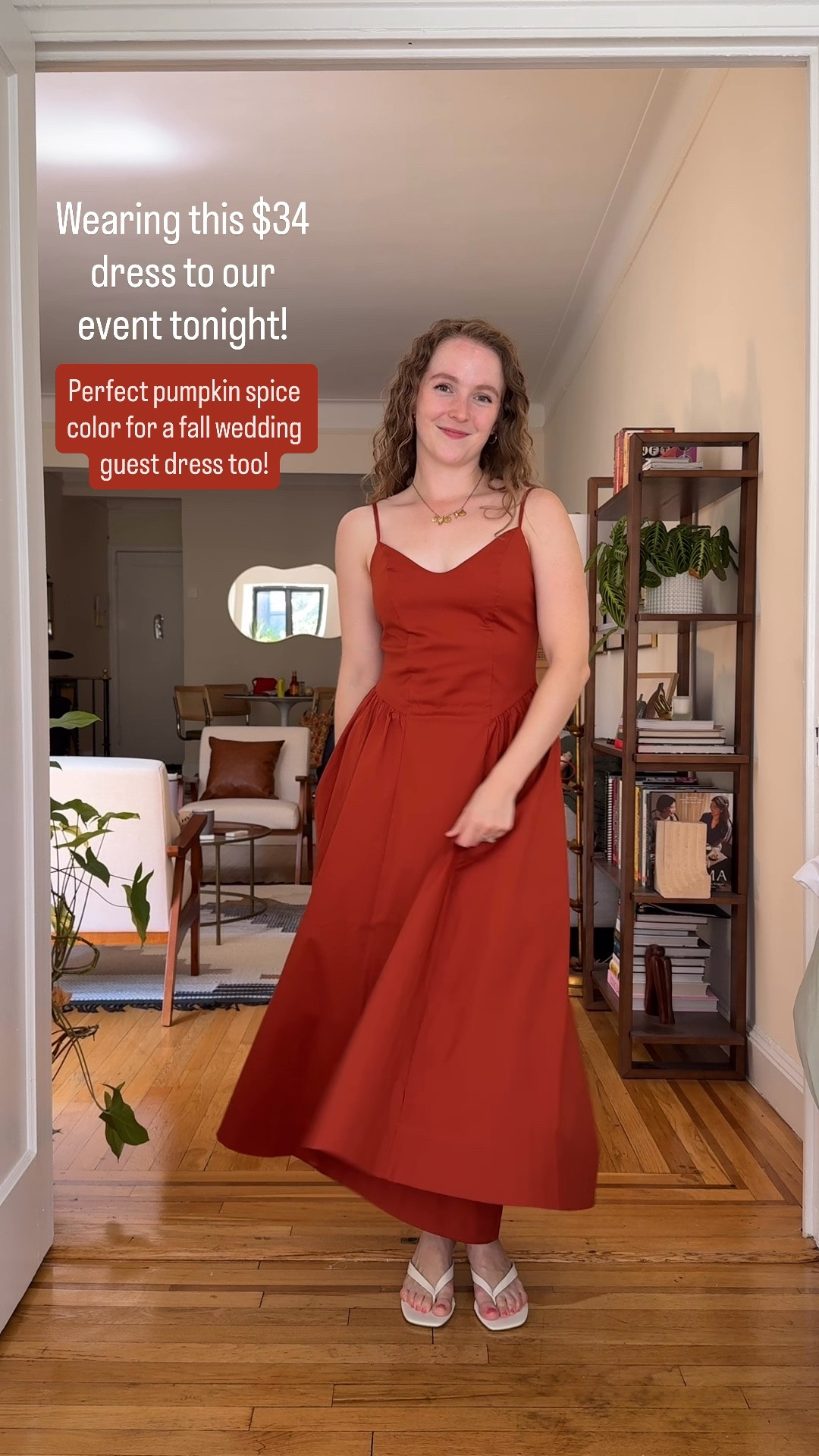 The prettiest fall wedding guest dress for under $35!! Wearing xs. Love the dip waist and thick fabric. Also has pockets #amazon #weddingguest

#LTKSaleAlert #LTKWedding