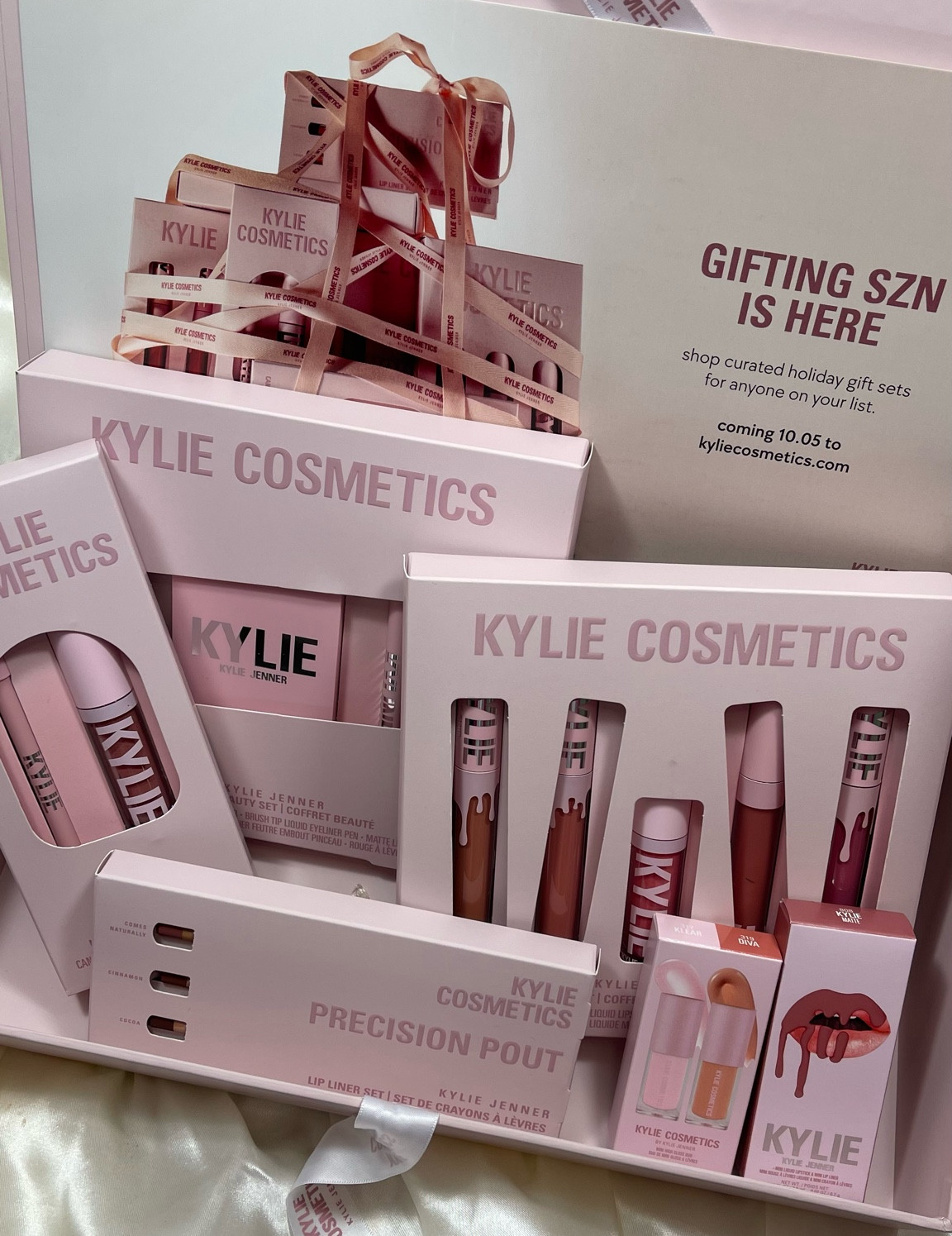 New Kylie Cosmetics holiday gift sets 

#LTKHolidaySale #LTKSeasonal #LTKGiftGuide