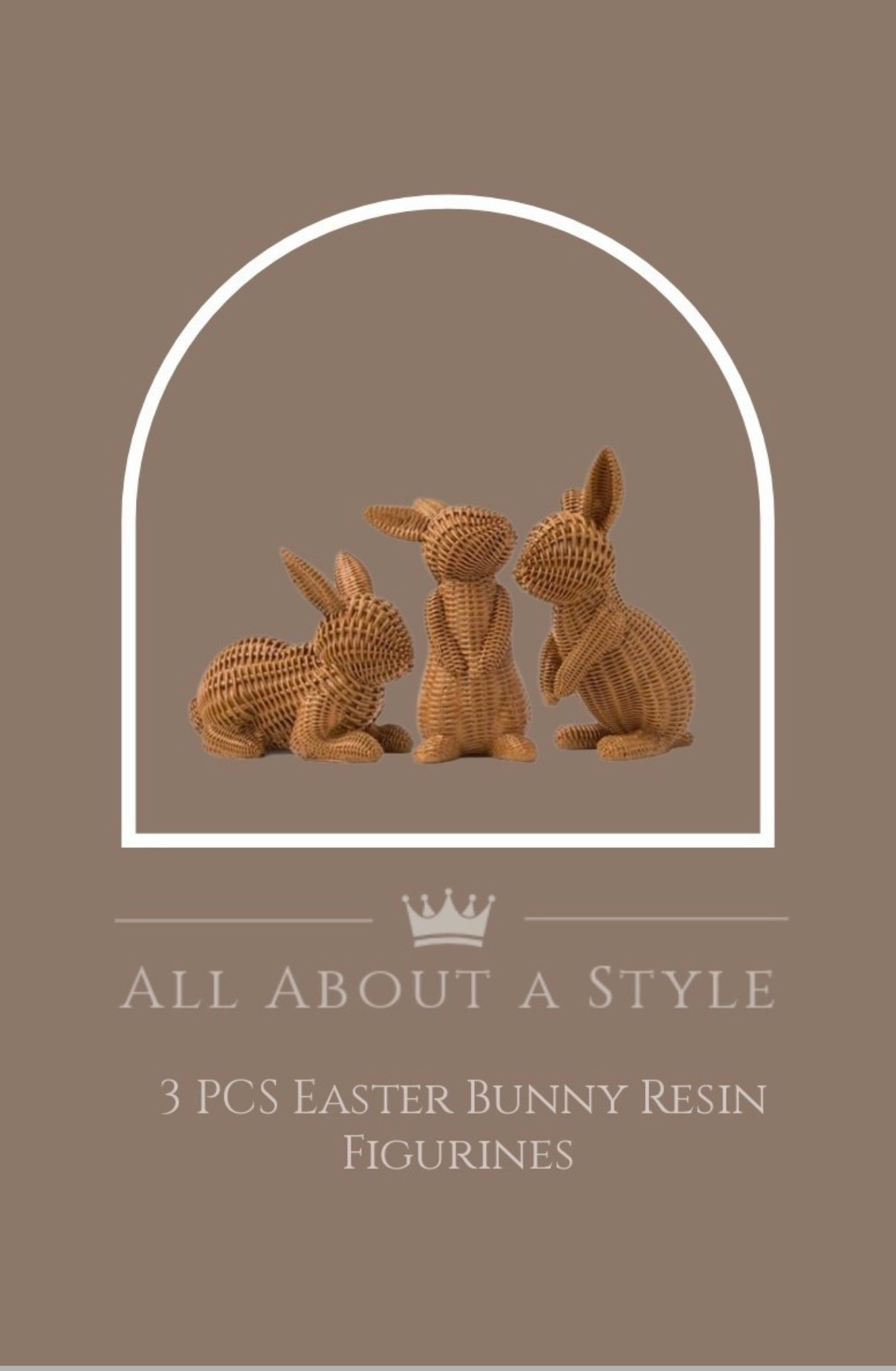 Spring decorating just got cuter. 

These rattan-look bunny figurines are giving the perfect vintage Easter vibe for shelves, entry tables, or a simple centerpiece. 

Tap to shop.

Easter!#EasterDecor #SpringDecor #EasterBunnies #NeutralHome
#SeasonalDecor #LTKFinds #LTKSpring
