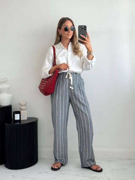 Linen shirt & striped linen trousers outfit for casual summer days 😎


#LTKstyletip #ThisIsMyBestT #LTKxUNIQLO