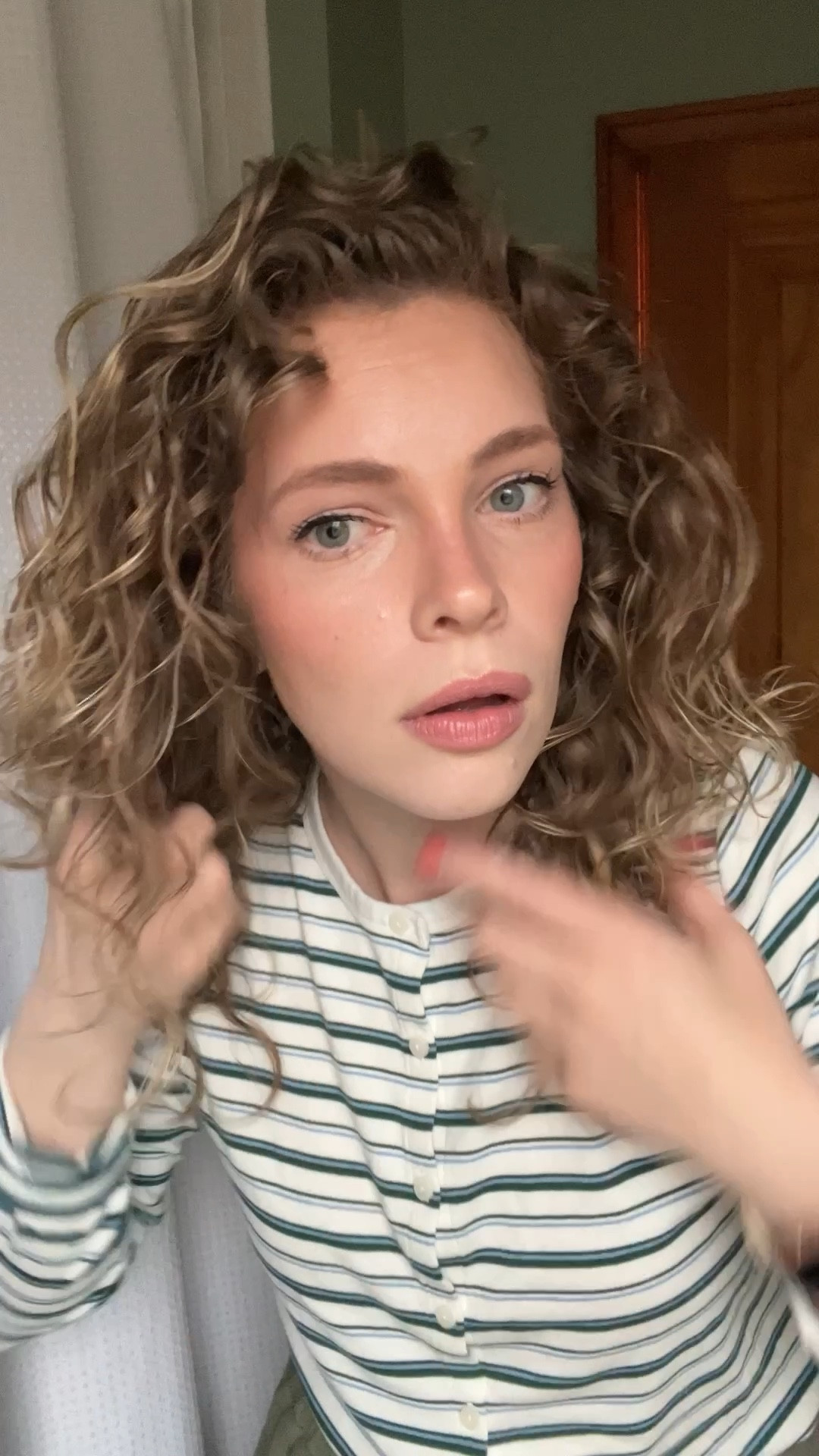 This Paul Mitchell mousse is DA BOMB 😍 definitely adds some levity to your hair! 

All my favorite hair wash day products linked! 