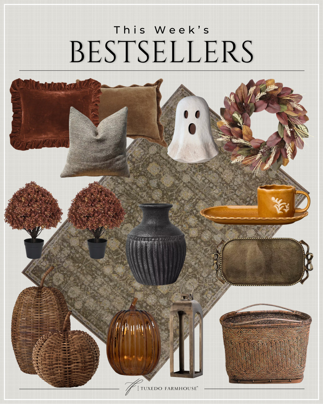 This week’s BESTSELLERS! 🤎🍂 It’s easy to see why these were favorites—rich fall pillows, warm woven pumpkins, a gorgeous vintage-inspired rug, seasonal greenery and those little decorative accents that make a home feel especially cozy this time of year. Sharing all of your most-loved finds in one place!

#LTKHome #LTKSeasonal #LTKStyleTip #FallDecor #AmazonHome #CozyHome #AutumnDecor #HomeDecor 

 #LTKSeasonal #LTKHome #LTKSaleAlert