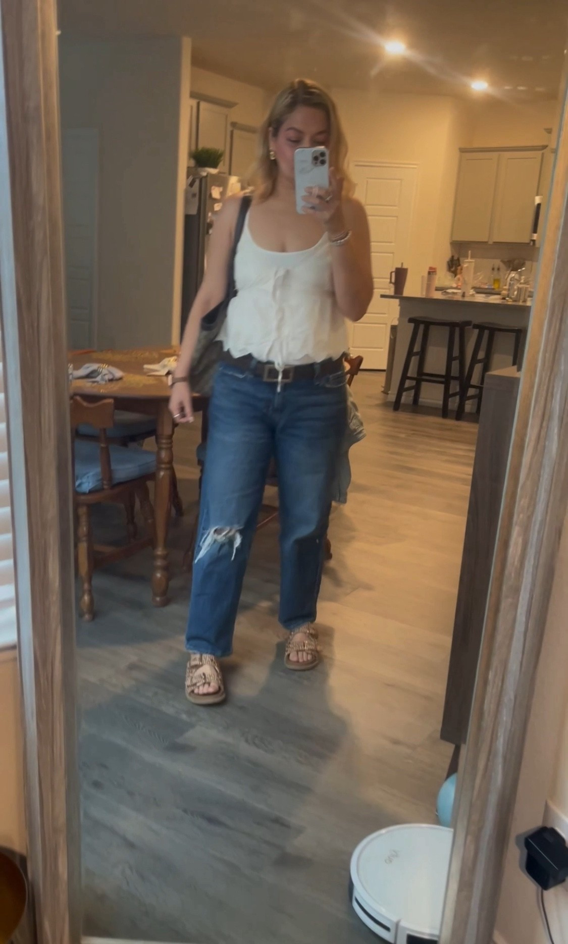OOTD vibes ✨💖 rocking my lovely coquette shirt with comfy jeans and shoes, so trendy, so cute, and perfect for this hot Dallas day 🥰☀️


#OOTD #CoquetteAesthetic #TrendyStyle #CasualChic #FashionInspo #StyleGoals #OOTDFashion

#LTKU #LTKMidsize #LTKStyleTip