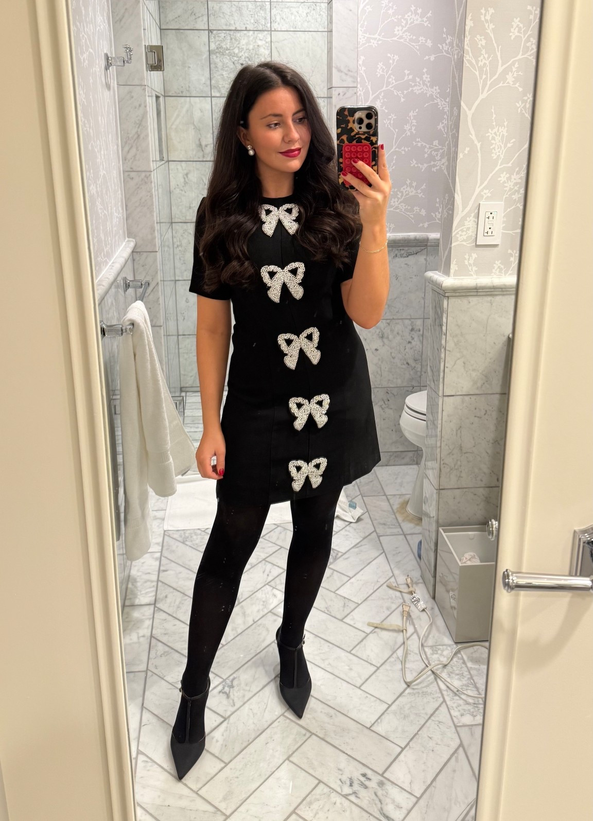 Last nights dinner look 🤍