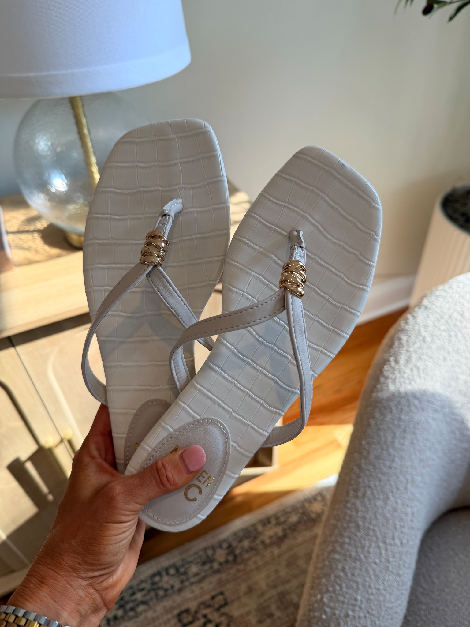 The prettiest new sandals for spring and summer that will go with everything! Only $22 and come in several other colors 

Walmart sandals, Walmart shoes, Walmart fashion, Walmart finds, Walmart spring fashion, spring style, sandals under $50

#LTKMidsize #LTKSeasonal #LTKPetite