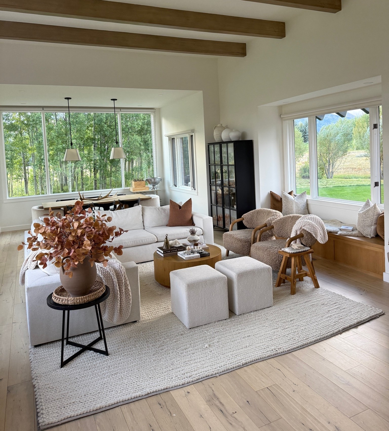 Cozy fall living room🍂🤎 neutral and pops of brown 

Home decor
Sectional
Rug
Accent chairs 
Amazon
Target

#LTKSeasonal #LTKHome