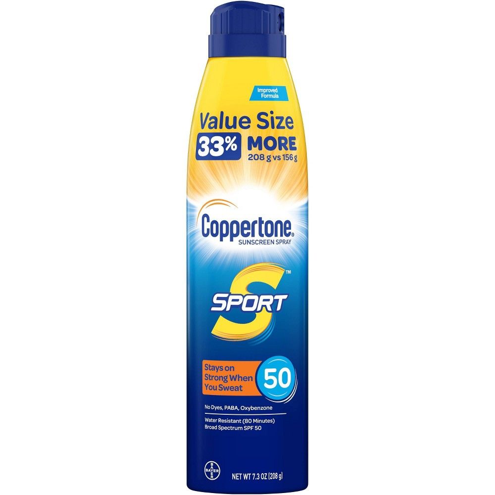 Coppertone Sport Sunscreen Spray - SPF 50 - oz Value Size | Target