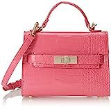 Steve Madden Steve Mdden DIGNIFY Croco Top Handle Bag, Pink | Amazon (US)