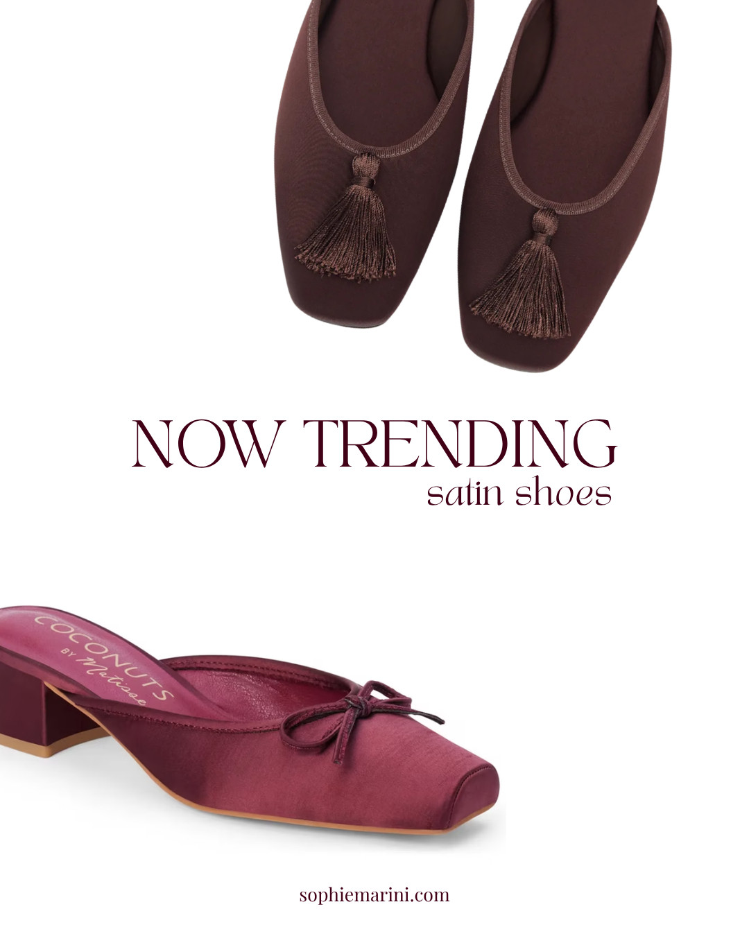 now trending: satin shoes
🛒everything linked. Comment SHOP and I'll DM the details 💌

[satin shoes trend, satin ballet flats, satin mules, fall shoe trends, trending shoes 2026, Block Heeled Mule, red square-toe ballet flats]
#satinshoetrend #balletflats #fallshoetrends #trendingnow #shoeoftheseason 

 