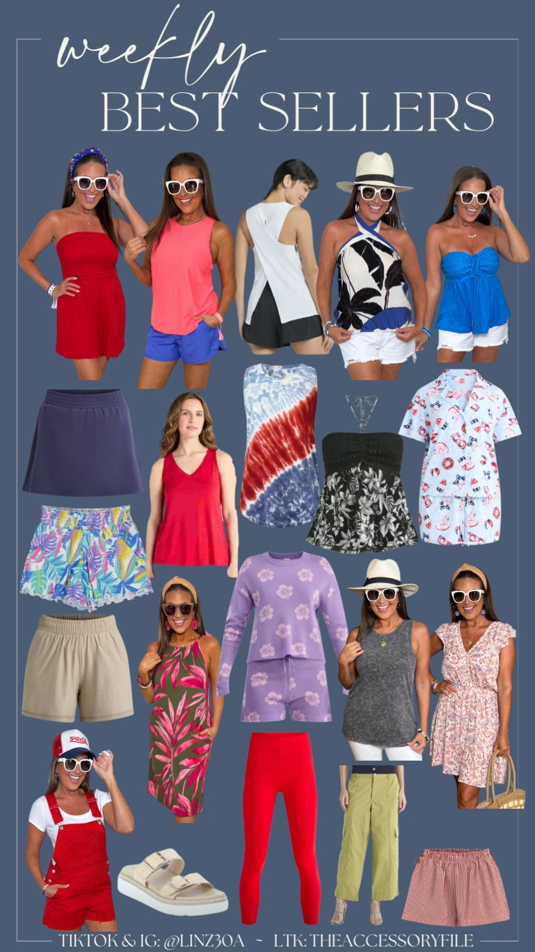Weekly Best Sellers

Here are your most loved and best selling items for this past week! 

Summer outfits, summer fashion, 4th of July outfits, red white and blue outfits, mini dress, church outfit, work attire, workwear, work outfit, activewear, athleisure, patriotic outfit, patriotic pajamas, summer shoes, summer sandals, vacation outfit, strapless top, halter top, beach vacation outfit 

#LTKFindsUnder50 #LTKSeasonal #LTKSummerEdit