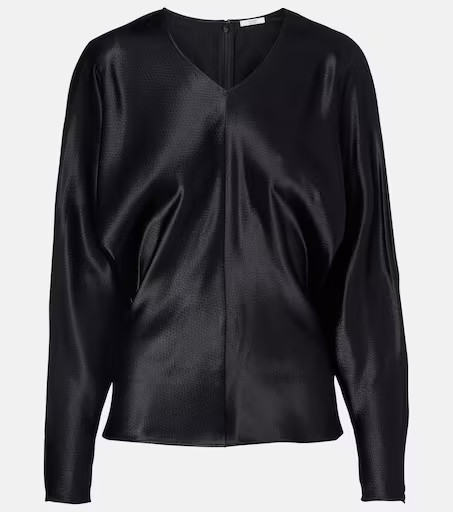 Gemma satin top | Mytheresa (UK)