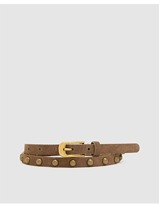 GLORIA SKINNY STUD BELT | David Jones (Australia & New Zealand)