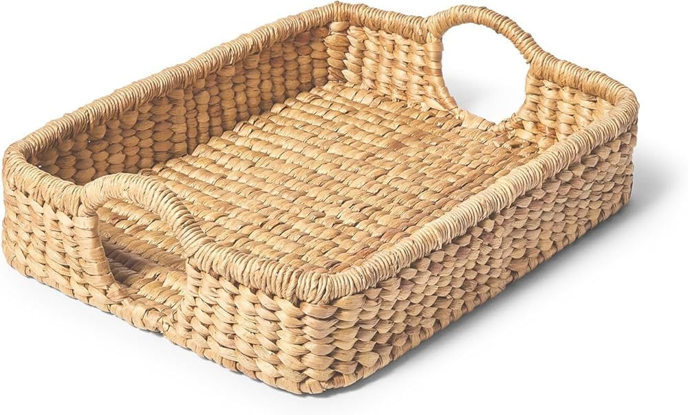 Sur La Table Water Hyacinth Rectangular Tray | Amazon (US)