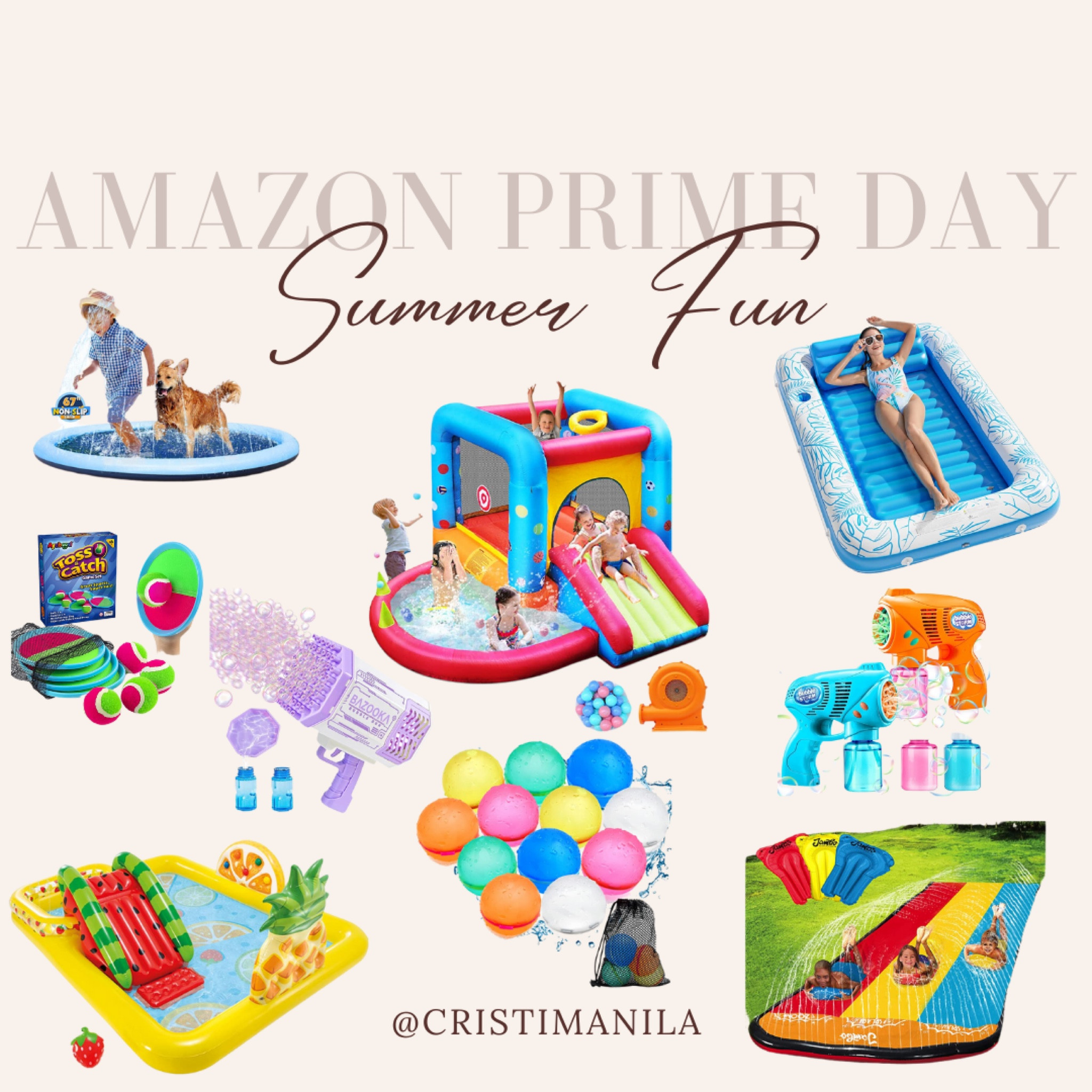 Some outdoor Summer fun ideas to keep the little ones cool. #amazonprimeday #summertoys #summer #amazonfinds #amazontoys #amazonsummer

#LTKfamily #LTKswim #LTKxPrimeDay