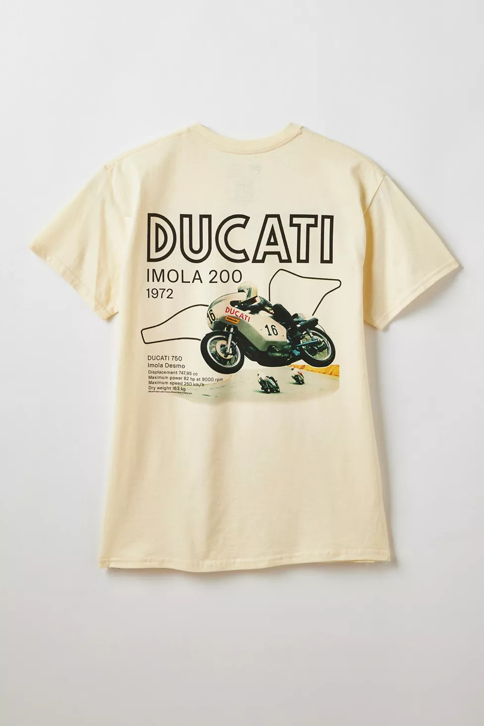 Ducati Imola 200 Motorcycle Graphic Tee | Urban Outfitters (US and RoW)