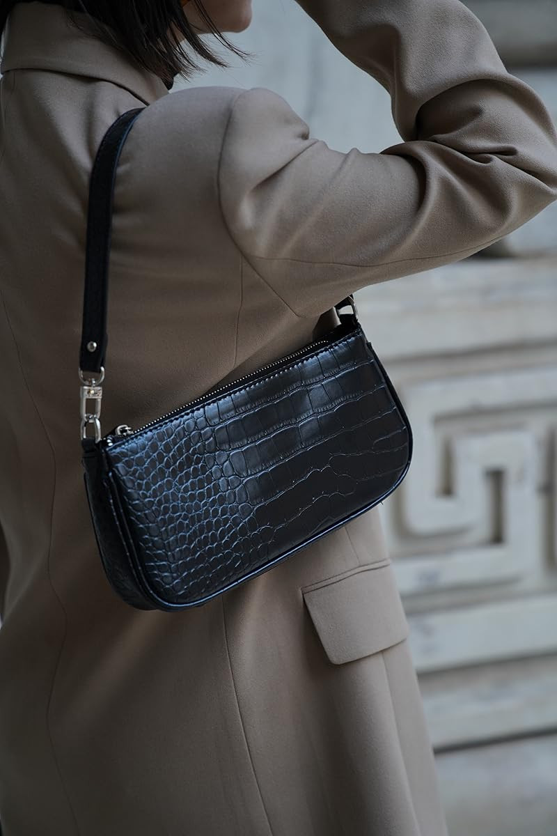 Women Small Shoulder Bag Mini Purse Womens Crossbody Clutch Purses 90s Y2k Bags | Amazon (US)