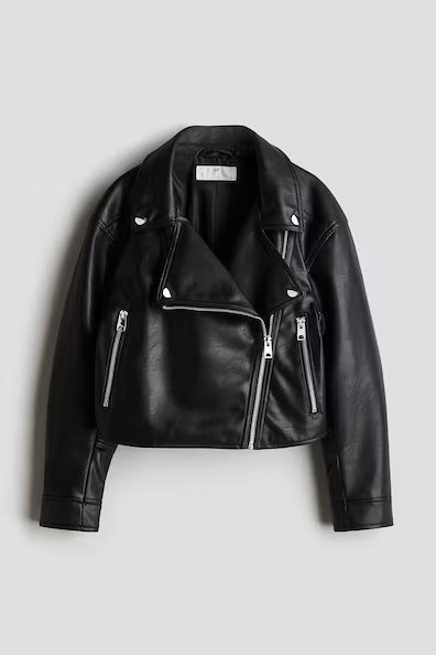 H & M - Biker Jacket - Black | H&M (US + CA)