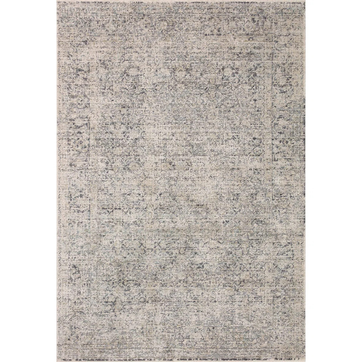 Amber Lewis x Loloi Alie Greys/ Beige/ Ivory Area Rug | Wayfair North America