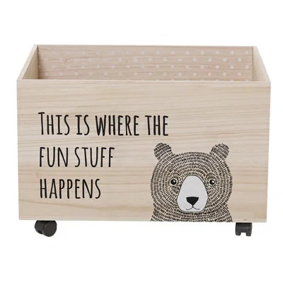 Kaytlynn Toy Box with Wheels | Wayfair North America
