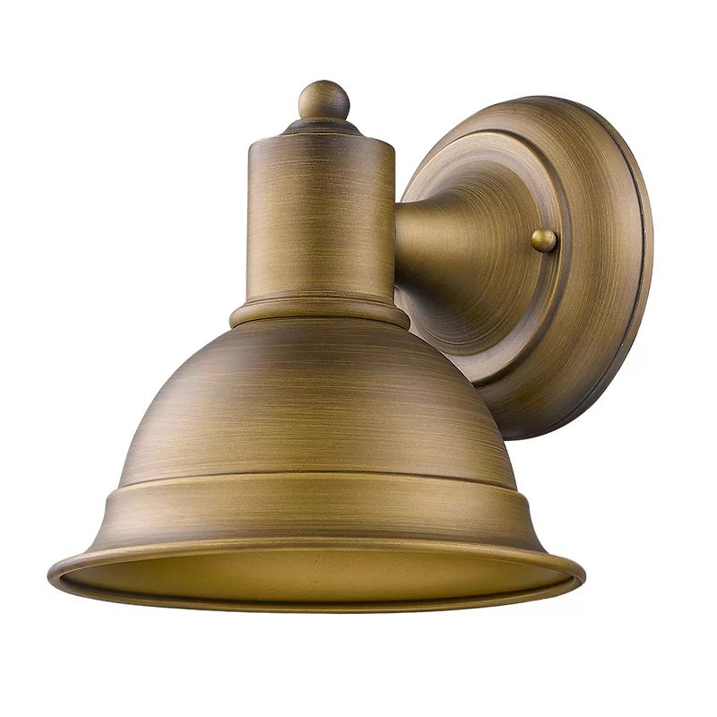 Edison 8.25'' H Outdoor Armed Sconce | Wayfair North America