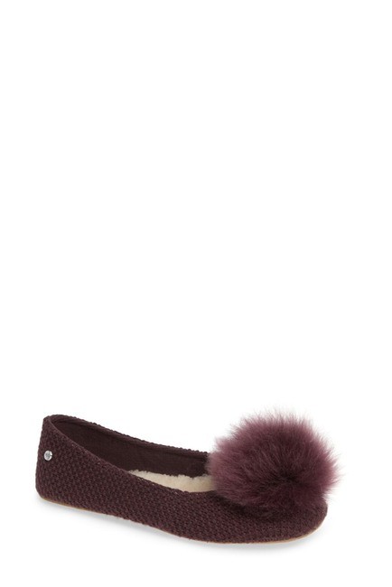 UGG | UGG(R) Andi Pompom Slipper (Women) | Nordstrom Rack | Nordstrom Rack