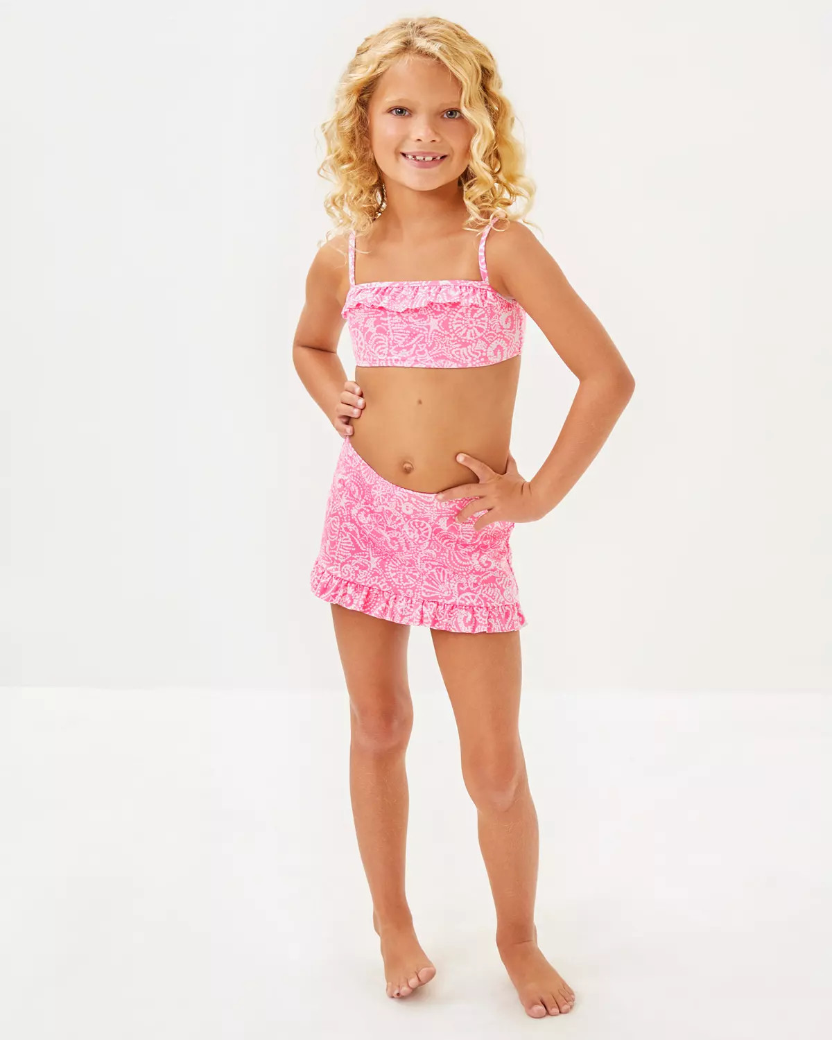 UPF 50+ Girls Topher Bikini Set | Lilly Pulitzer