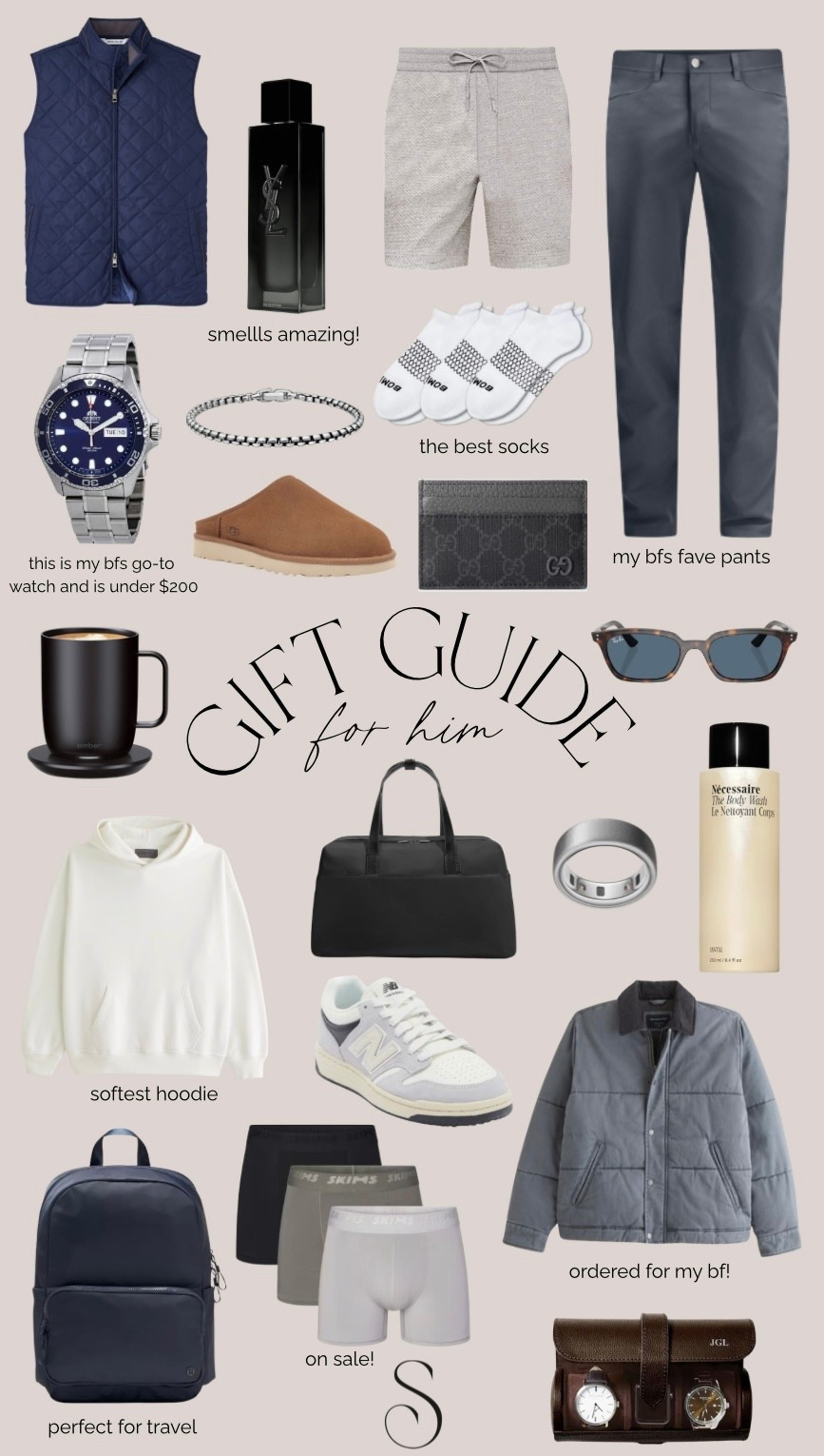 Gift guide for him 🤍 a lot of these are my boyfriends favorites! 



Gifts for your boyfriend husband brother dad 

#LTKCyberWeek #LTKHoliday #LTKGiftGuide