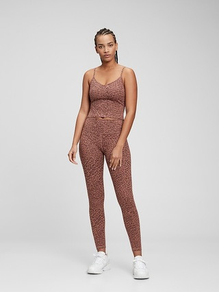 GapFit Blackout Ribbed Jacquard Tank Top | Gap (CA)