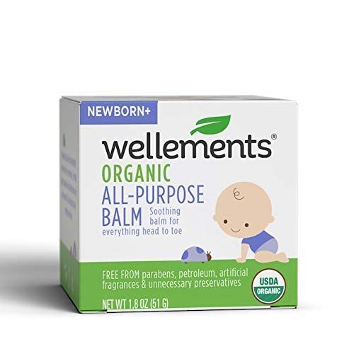 Wellements Organic All Purpose Balm, 1.8 Fl Oz, Soothing Head to Toe Balm for Infants and Toddler... | Amazon (US)