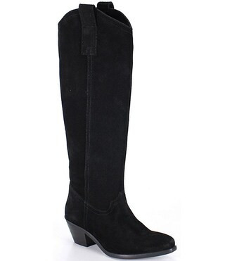 Ame Thyst Suede Tall Western Boots | Dillard's