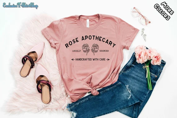 Rose apothecary shirt, Schitt's Creek Shirt, Rosebud Motel Schitt's Creek Shirt, Schitt's Creek | Etsy (US)