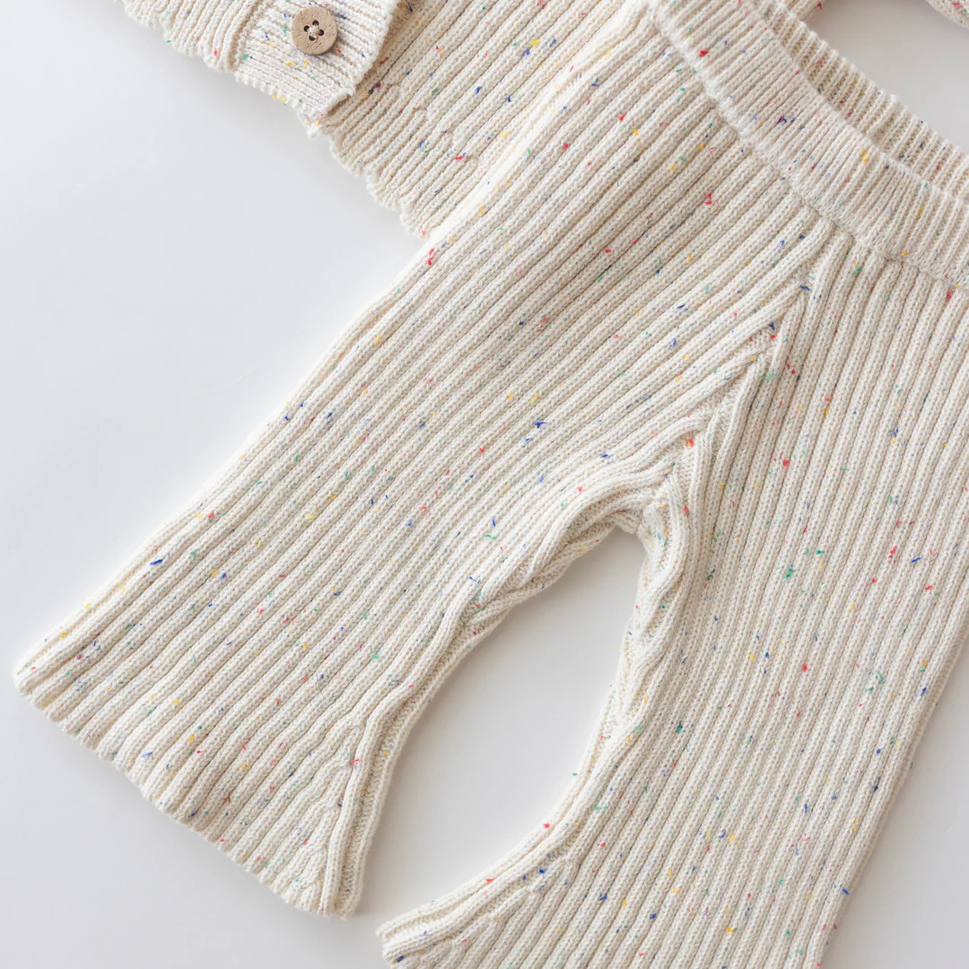 Knit Flare Set | Atlas Grey