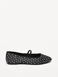 Satin Mary Jane Ballet Flat | Old Navy (US)