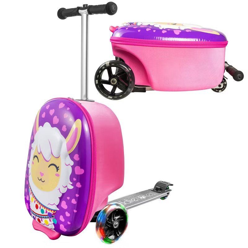 Kiddietotes Kids' Hardside Carry On Suitcase Scooter | Target