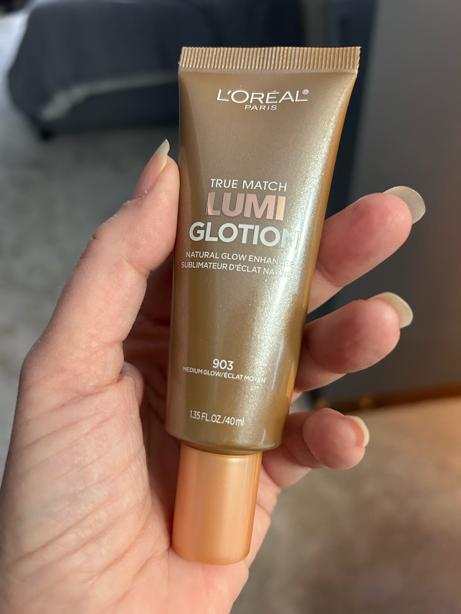 Ladies of a certain age, this is your solution if you don’t like heavy foundation (because it gets into those wrinkles 😑). I start with moisturizer and add a layer of this glotion. It illuminates your skin and provides just a light coverage, definitely worth giving it a try - great price, too! 
#loreallumi
#matureskinbeauty

#LTKBeauty #LTKOver40