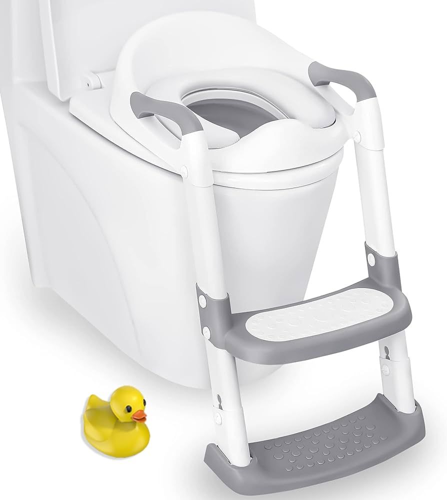 JASSONE® Potty Training Seat, Toddler Step Stool, 2 in 1 Potty Training Toilet for Kids, Baby Se... | Amazon (US)