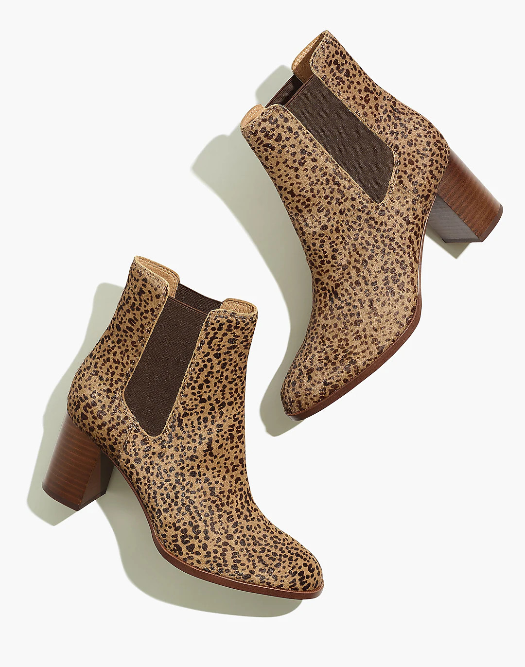 The Laura Chelsea Boot in Spotted Calf Hair | Madewell