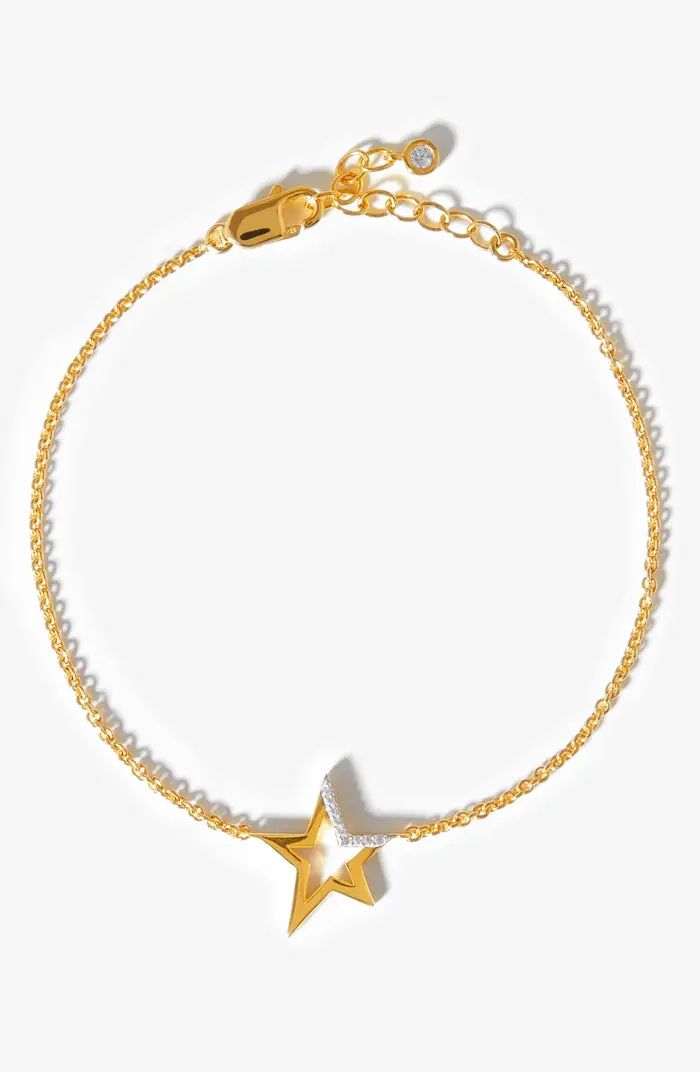 Large Pavé Step Star Bracelet | Nordstrom