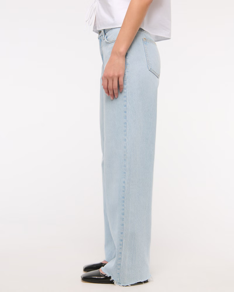 Women's Low Rise Ultra Loose Jean | Women's Bottoms | Abercrombie.com | Abercrombie & Fitch (US)